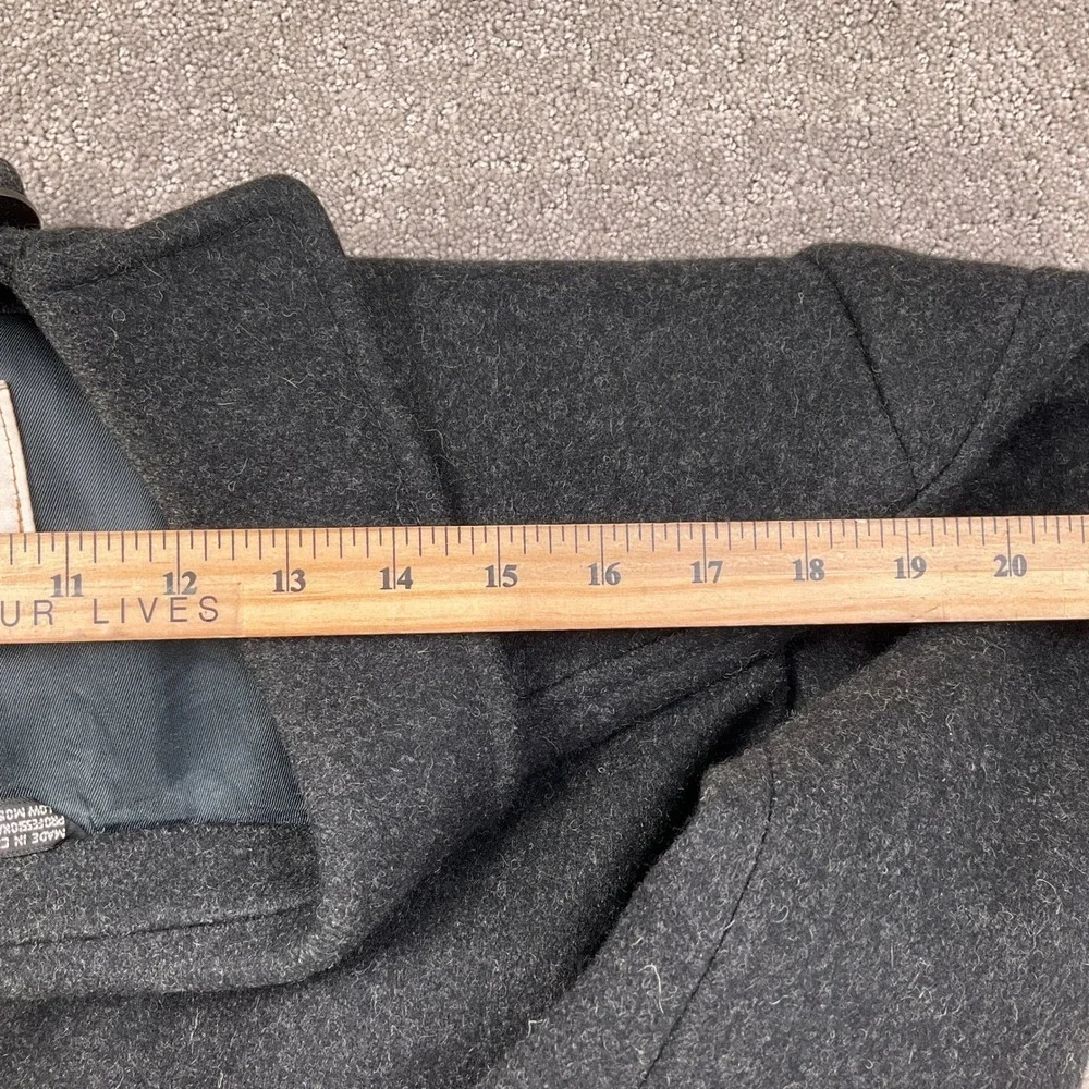 Lakeland Overcoat Mens 42 Charcoal Gray Full Length Heritage‎ Executive Formal